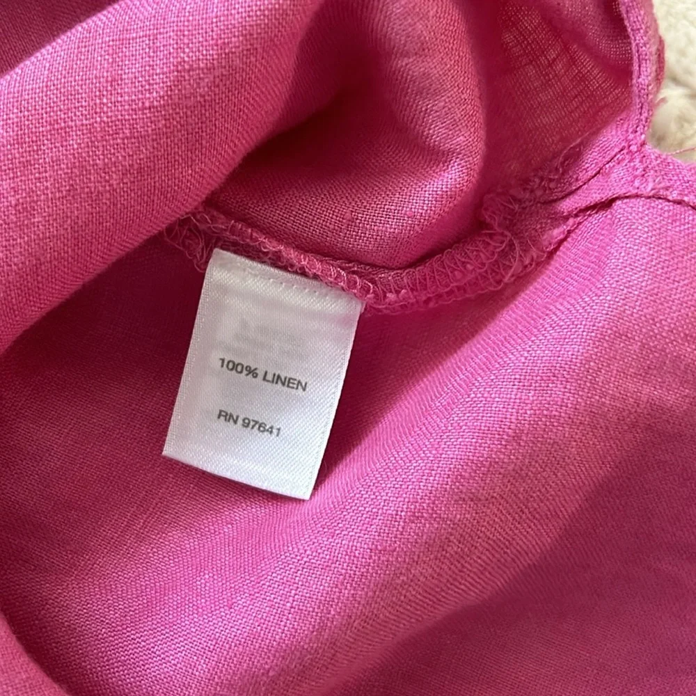 J Jill Love Linen Sleveless Top - Picture 6 of 6